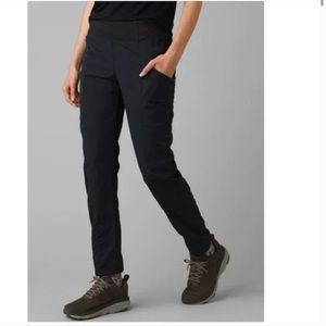 Prana Koen Pants Black Womens Large L NWT Hiking Outdoors Camping